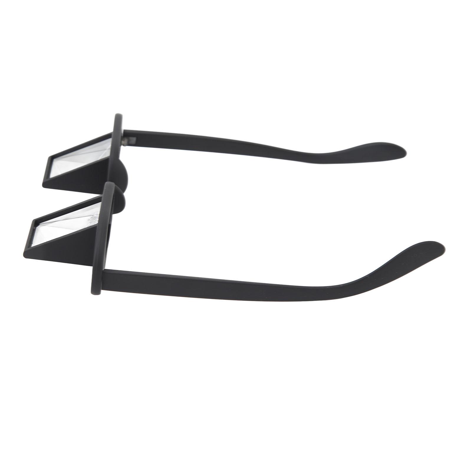 

Призматические очки для кровати Горизонтальное зеркало Очки для ленивых читателей Призматические очки 90 градусов для чтения лежа, просмотра телевизора