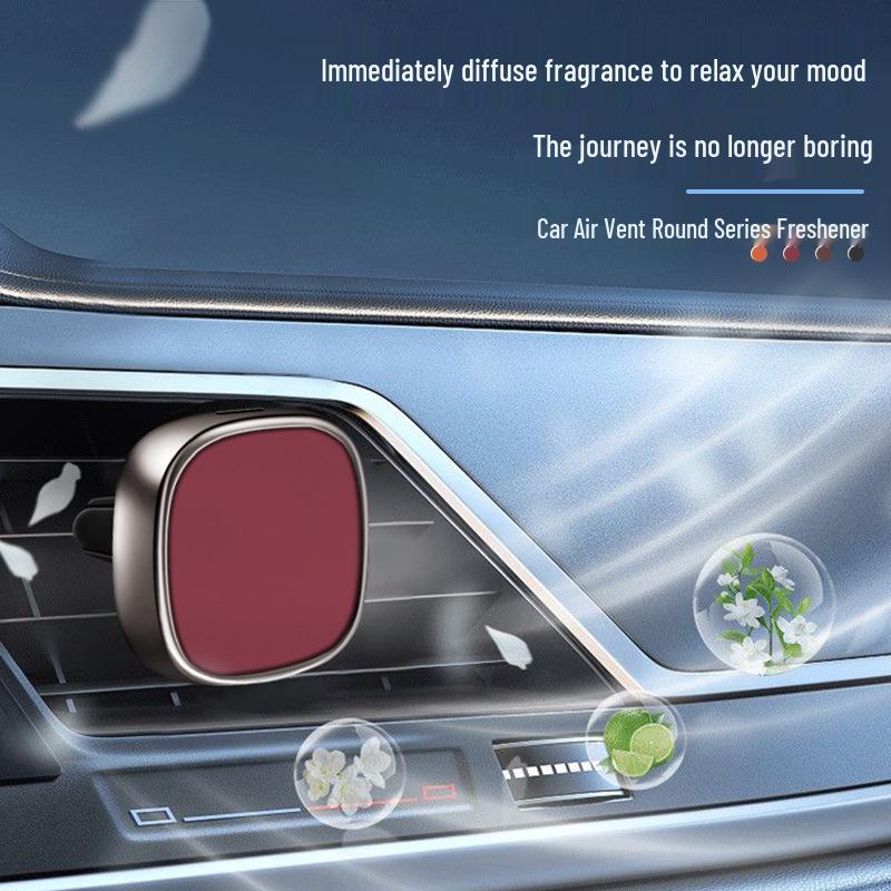Car Vent Diffuser: Long-lasting Solid Scented Sheet with Light Fragrance for Vehicle Interior