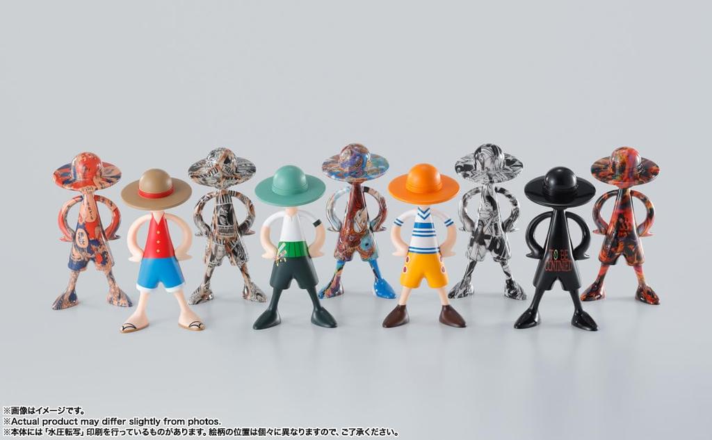 TAMASHII NATIONS LUFFY's ONE PIECE Adventure Memories [Vol.1] (BOX) Approx. 86mm ABS Painted Finished Figure