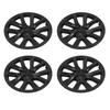 4PCS 18in Wheel Hub Cap Full Wrapping Wheel Hub Cover Trim Replacement for Tesla Model 3 2017 To 2023