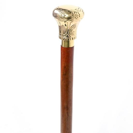 Knob Handle Wooden Walking Stick Cane with Rosewood Stick