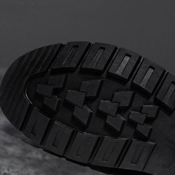 Stivali da uomo impermeabili antiscivolo in stile britannico Scarpe da sposo per matrimonio business Scarpe casual in pelle traspirante da uomo