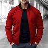 Men S Pilot Zip Jacket Slim Fit Outdoor Sport Coat Spring Autumn