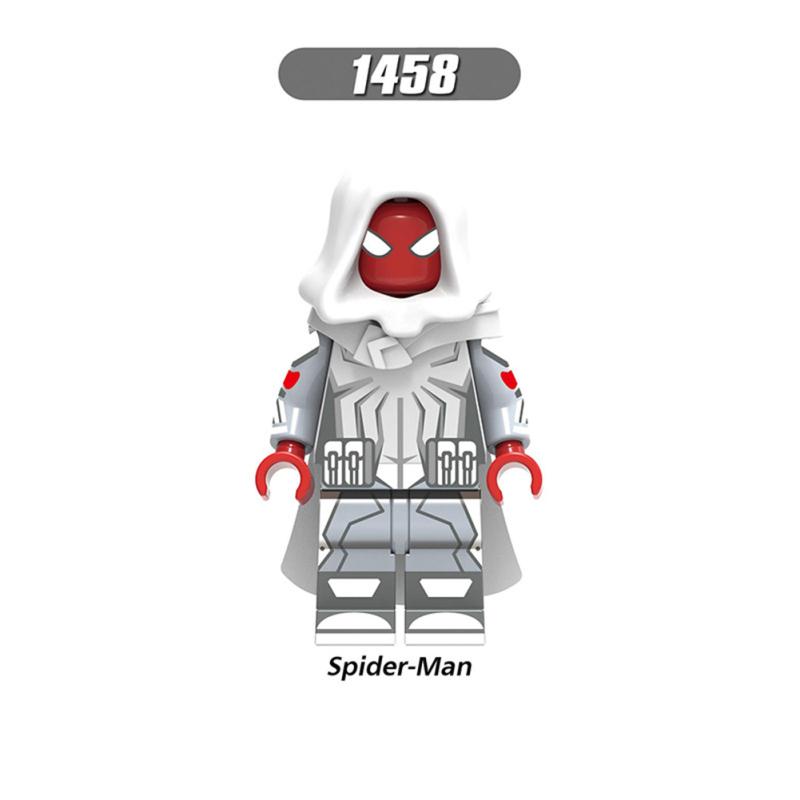 X0281 Spider Man Building Blocks Assembling Modular Minifigure Toy Educational Toys For Kids Boys
