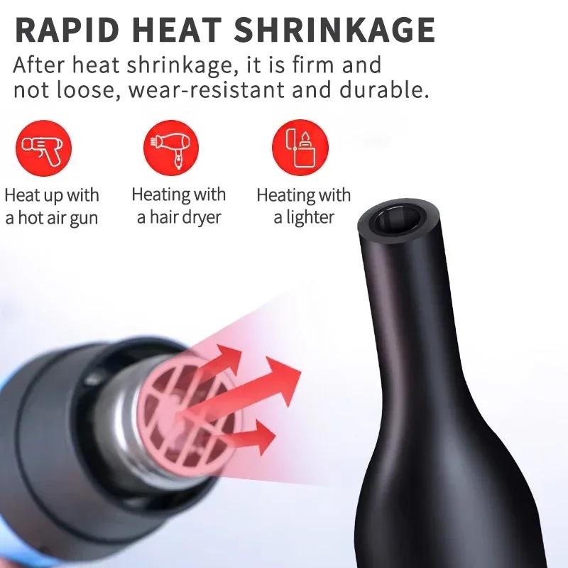 10/50/100M 200Meters Polyolefin Heat Shrink Tube 3:1 Ratio Adhesive Lined Shrink Ratio Insulated Cable Sleeve