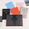 New Travel Passport Holder Cover Case for Women Men PU Leather Card Ticket Passport Covers Holder Protective Accessories