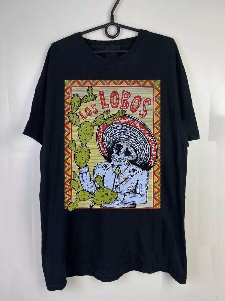 

Los Lobos 2017 Poster Adult Unisex Gift T-Shirt Full Size S-4XL BL1421 S