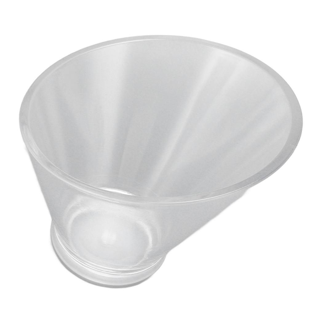 Acrylic Salad Bowl Slanted Salad Mixing Bowls Skid Resistant Bottom Serving Bowl for Pasta Fruit Sauces