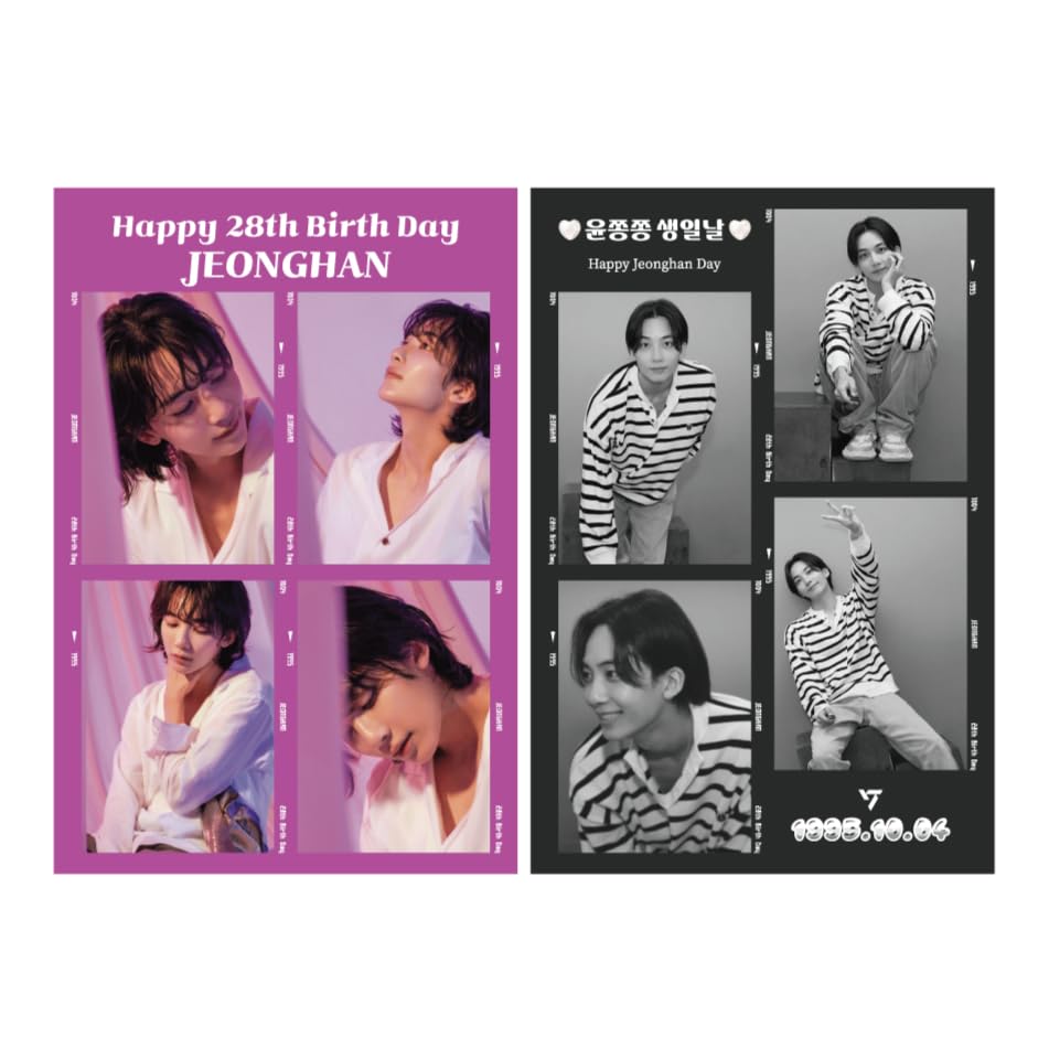 

23 Life Photocard K-STAR Double-Sided 4-Cut (JEONGHAN)