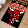 Chicago Bulls logo Print Area Rug-Soft,Washable Non-Slip Indoor Mat Office Chairs,Living Room,Home Office Decorative Rug