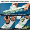 Manual Vegetable Slicer With Container Multifunctional Kitchen Cutter Food Choppers Stainless Steel Shredder Grater