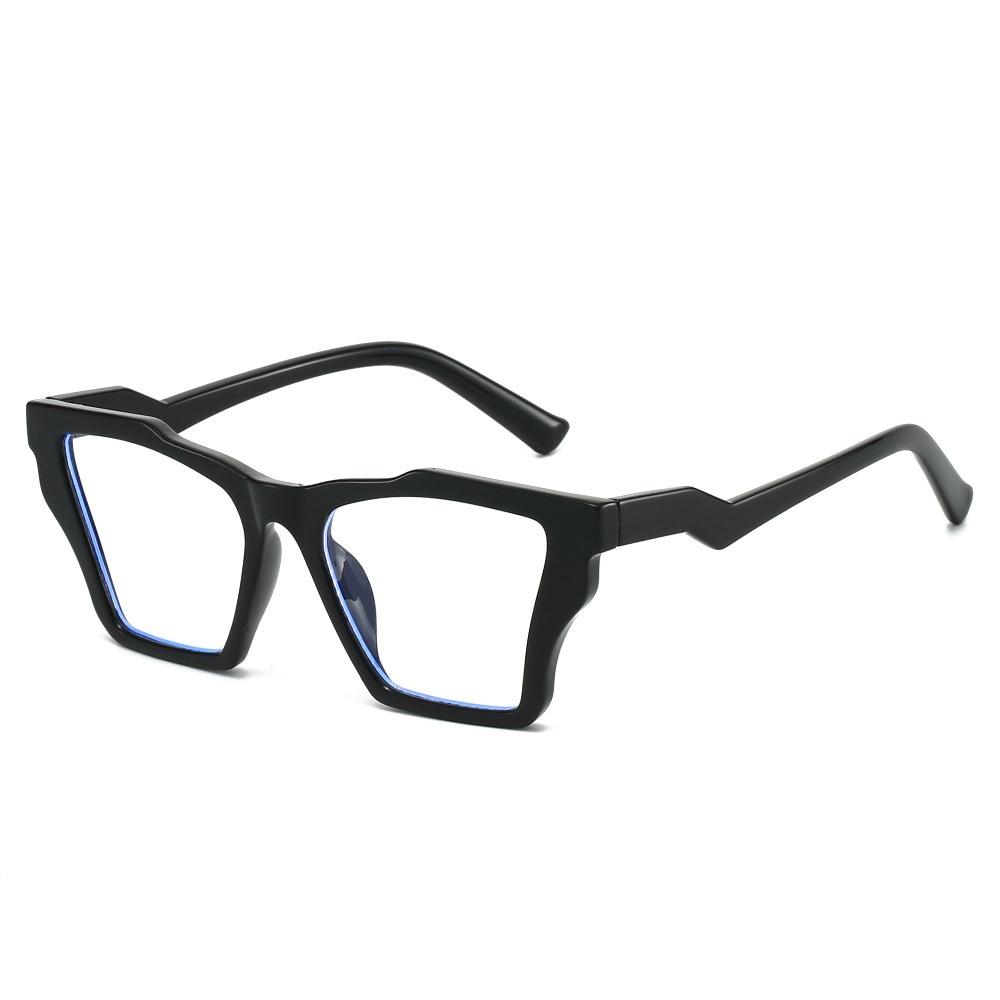 Ins New Personality Irregular Leopard Women Anti Blue Light Glasses High Quality Anti Mobile Phone Radiation Men Casual Glasses