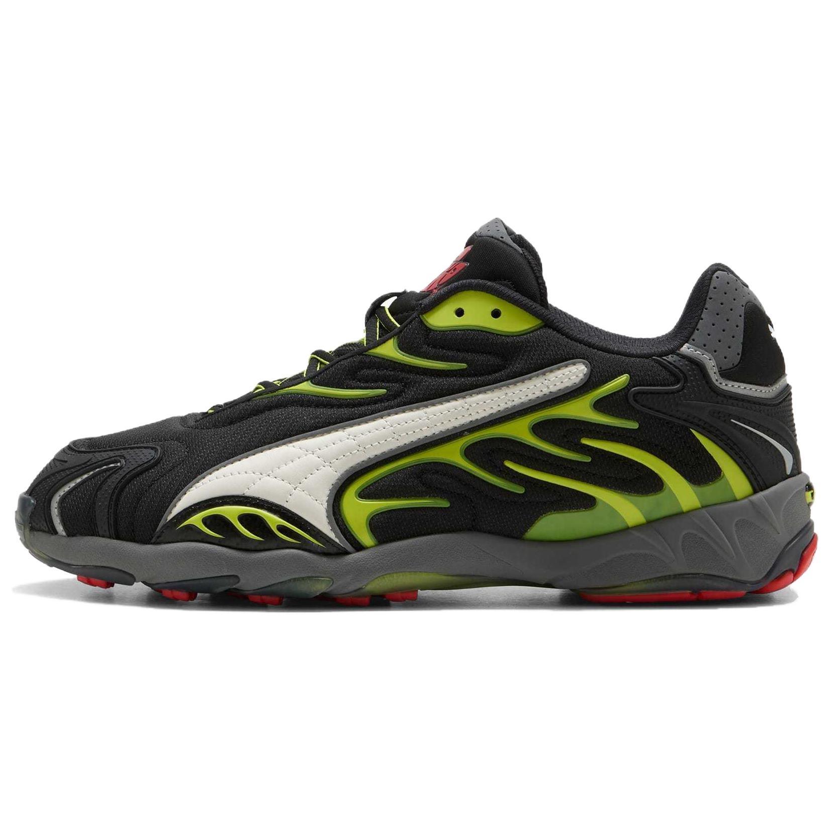 PUMA x A$AP Rocky Inhale Black Lime Pow Men s 402459-01 EU 37.5