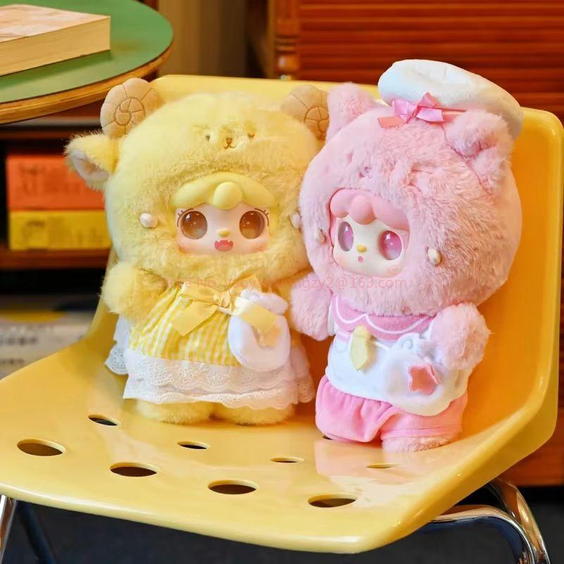 New Genuine Yooki 400% 2nd Gen Wish Pocket Series - Vinyl Plush Blind Box Doll Cute Toy Surprise Birthday Gift For Girls