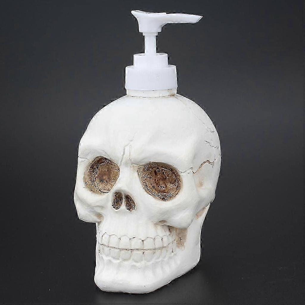 Soap Dispenser Halloween Decoration Skull Liquid Soap Dispenser Resin Soap Bottle Vintage Soap Dispenser for Bathroom