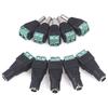 10pcs/5Pairs 2.1x5.5mm DC Power Plug Jack Adapter Connector Male and Female
