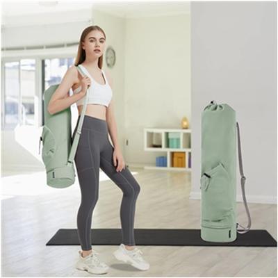 1pcs Yoga Mat Storage Bag with Water Bottle Pocket Multi-Functional Outdoor Sports Fitness Yoga Mat Carry Bag
