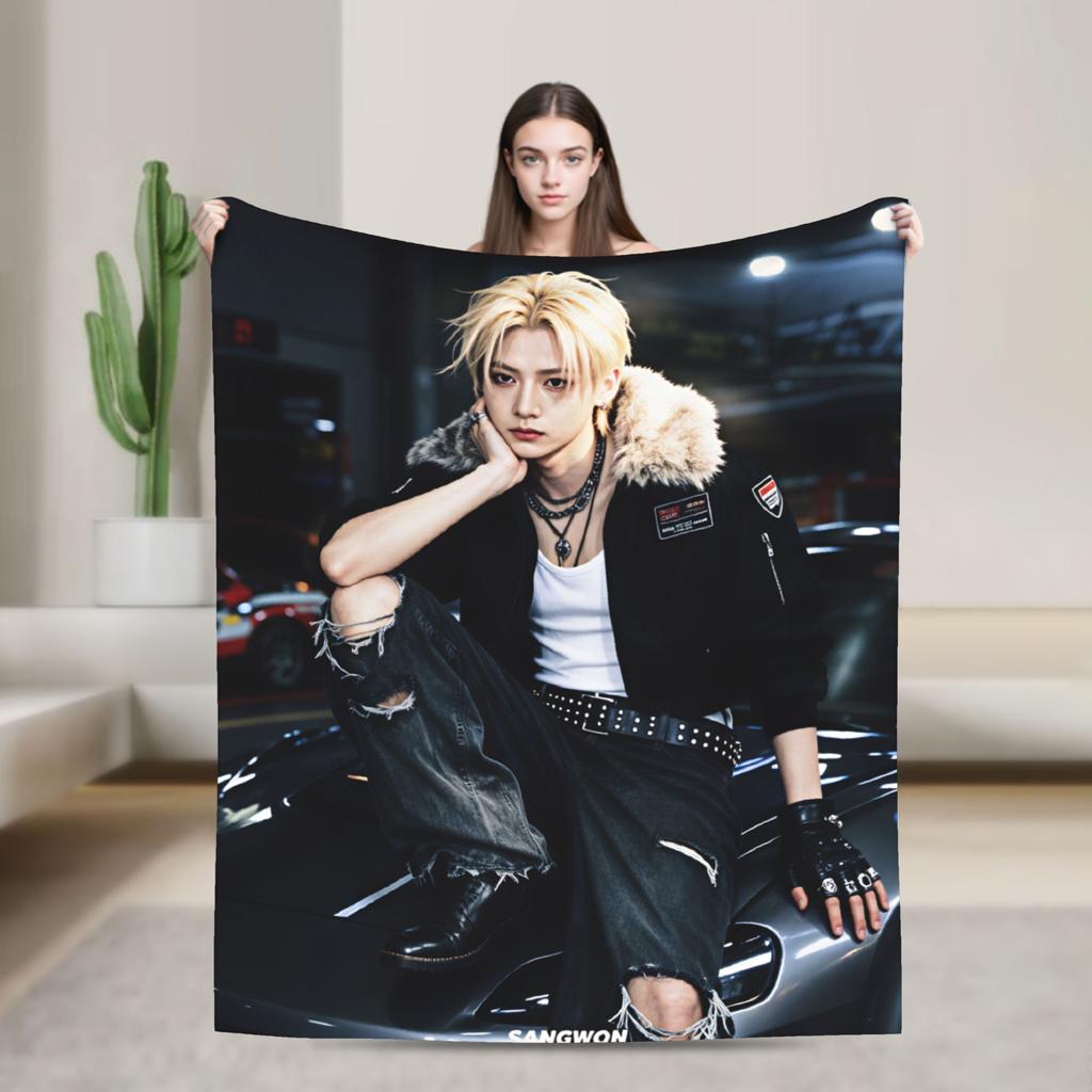 Super Soft Blankets Camping Ald Sangwon Music Bedding Throws Flannel Bedspread For Couch Chair Sofa Bed Comfortable Sofa Bed