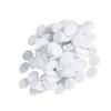 100 Stück Neue Baumwollfilter Runde Filterpads Zur Mitesserentfernung Schönheitsmaschine (15 mm)