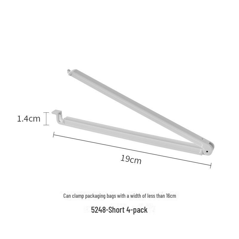 Verschlussklammern für Snack- und Lebensmittelbeutel im Haushalt – Feuchtigkeitsbeständige Kunststoffversiegelungen