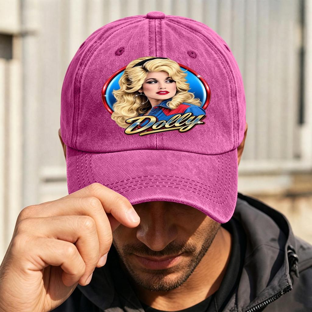 Unisex Retro Baseball with Fashion Print for Men and Women Everyday Wear