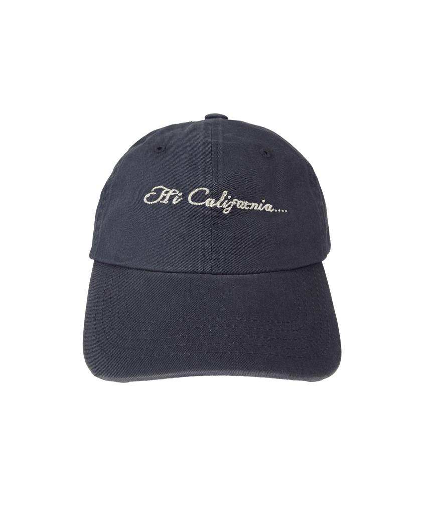 1011 GALLERY Hi California Washed Ball Cap - Navy