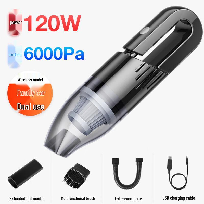 Yuanzu 120W Wireless Car Vacuum Cleaner