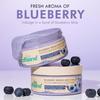 mCaffeine Blueberry Blast Detan & Cleanse Duo for Glowing Skin | Body Wash 300ml & Scrub 175g