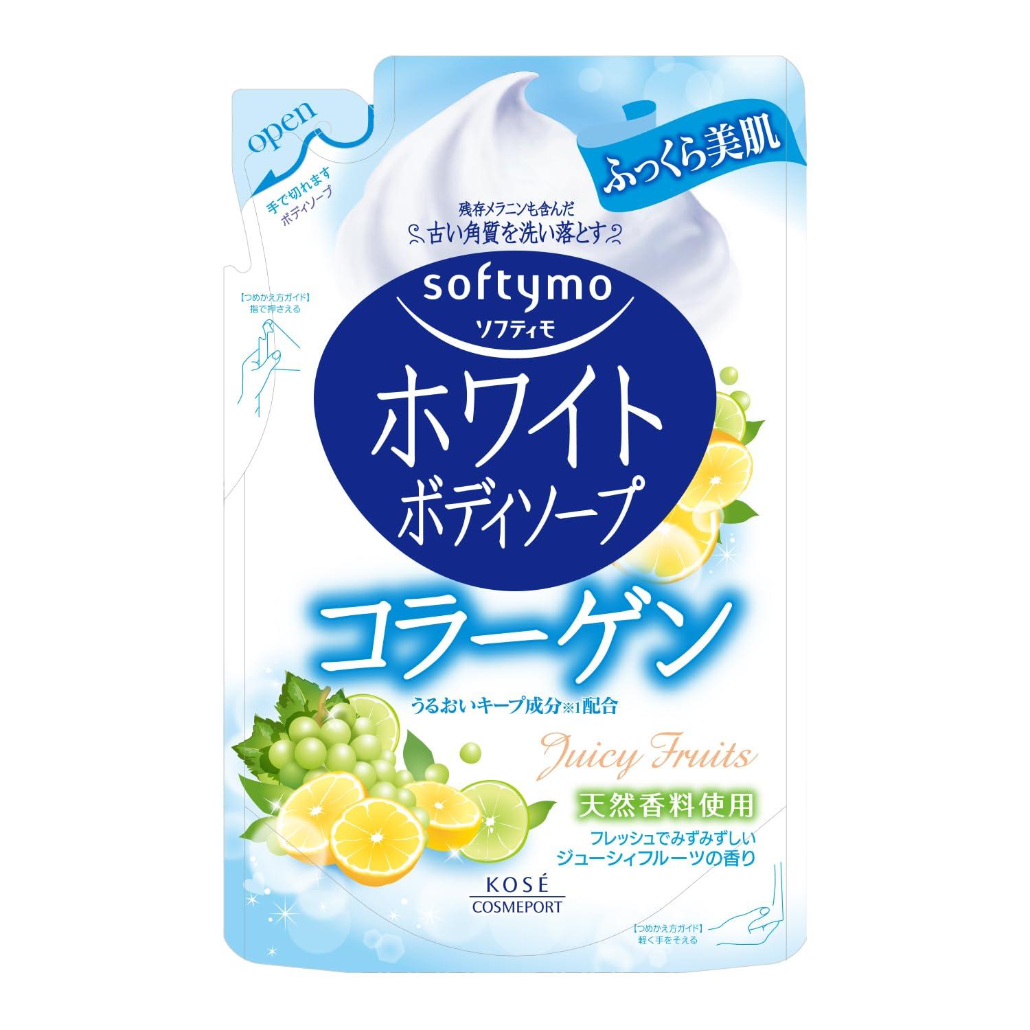 

KOSE Softymo White Body Soap Collagen Refill 420ml