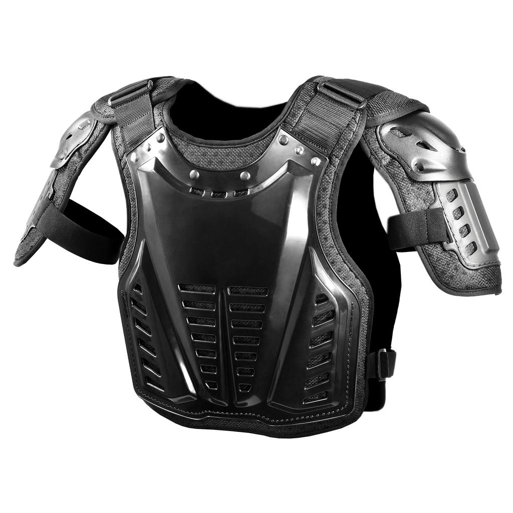 Komine Motorcycle Chest Guard Black Free 178 Protector SK-600