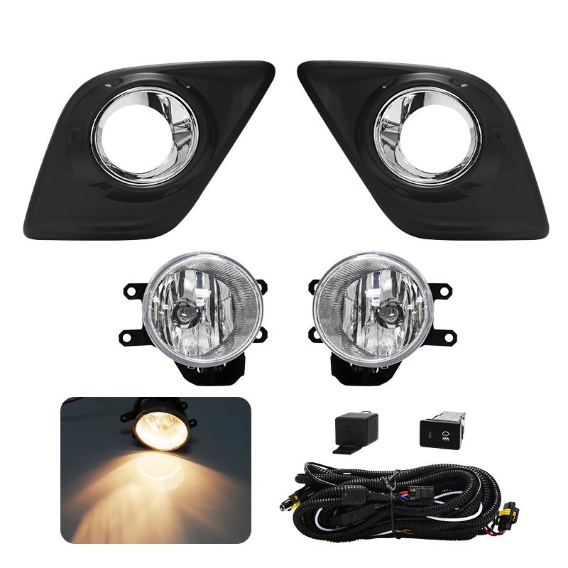 

Светодиодные дневные ходовые огни DRL противотуманные фары для Toyota Hilux Revo 2015 2016 2017 2018 2019 хромированная отделка водонепроницаемые автомобильные аксессуары