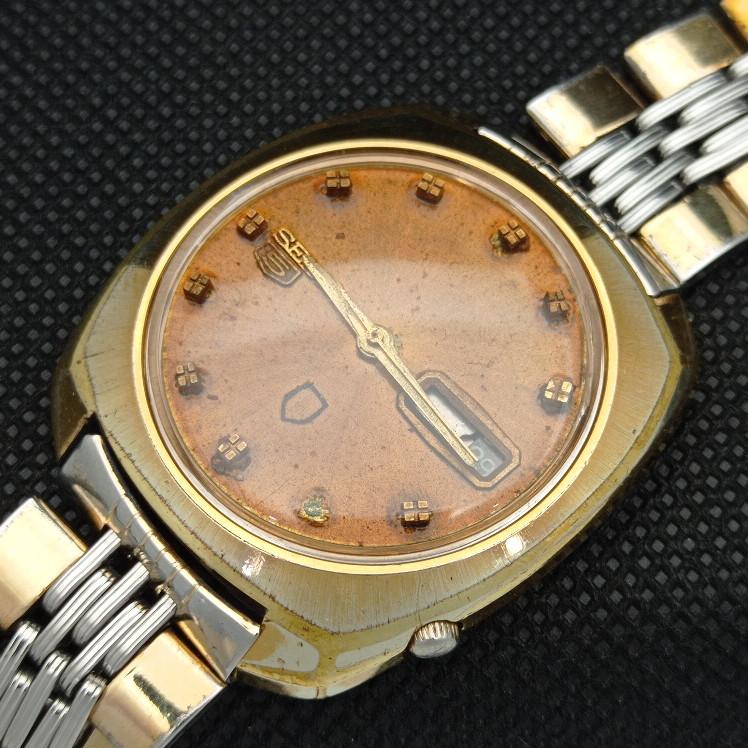 RELOJ VINTAGE USADO SEIKO 5 AUTOMÁTICO 6119B JAPÓN PARA HOMBRE ESFERA ORIGINAL a415324-2 SKU621c-a415324