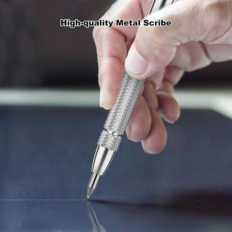 New Alloy Scribe Pen Carbide Scriber Pen Metal Wood Glass Tile Cutting Marker Pencil Metalworking Woodworking Hand Tools Kits