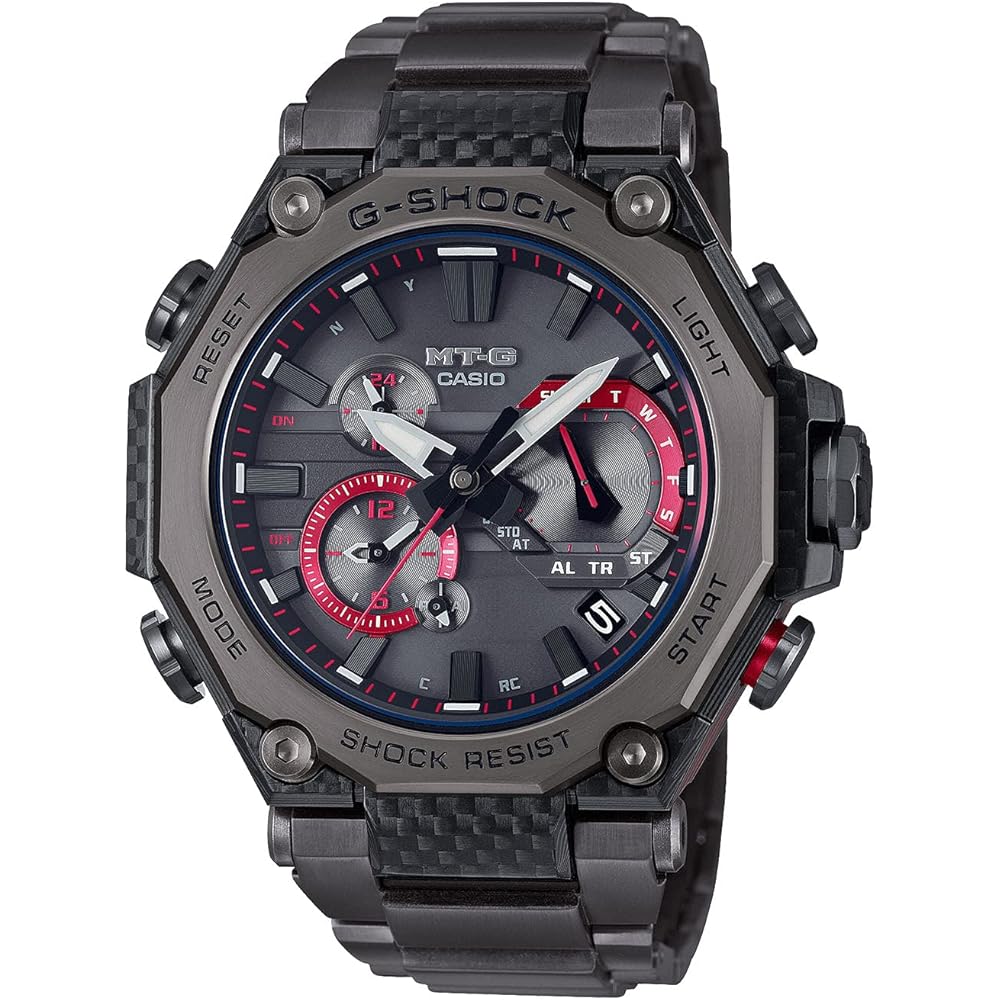 

Casio G-Shock MTG-B2000YBD-1AJF Men s Bluetooth Solar Watch Black Dual Core Guard Structure