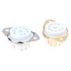 9Pin Ceramic Tube Sockets Valve Tube Base For 6Dj8 12Ax7 Ecc83 B339 Cv492