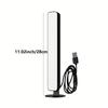1/2 LED music rhythm environment lamp infrared control USB lamp home living room decoration camping desk accessories decoration