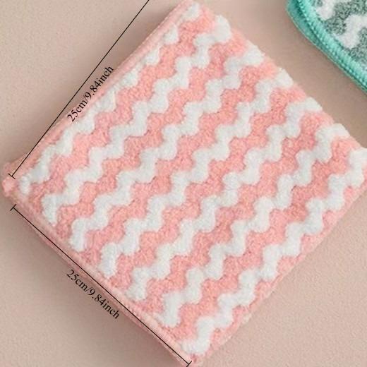 

Microfiber Kitchen Dish Cloth Super Absorbent Cleaning Cloth Non-Stick Oil Wipe Rags Household Cleaning Towels Tools