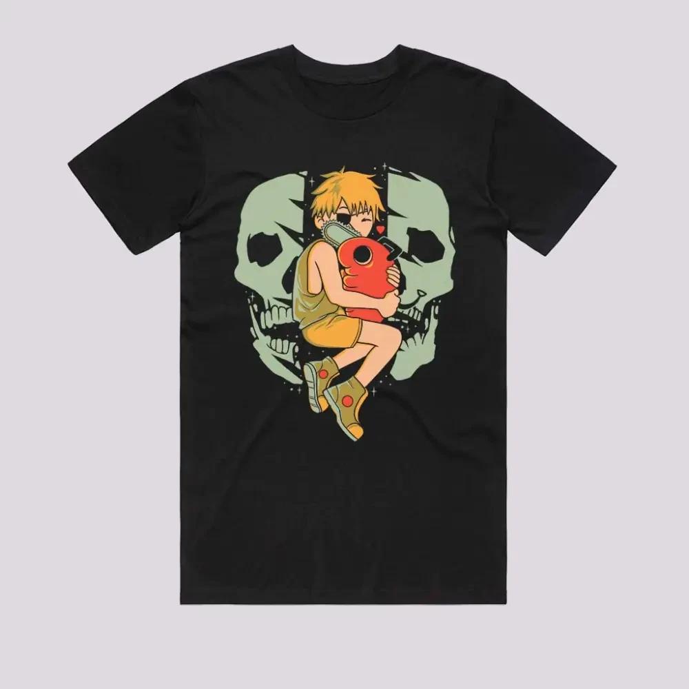 Anime Chainsaw Best Friends T shirt 3XL