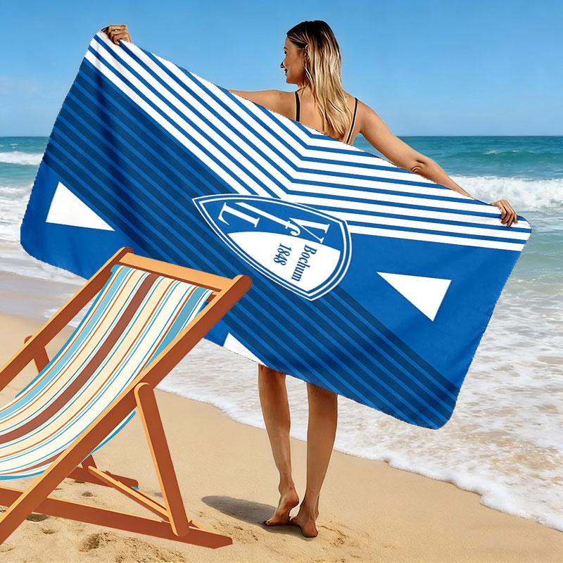 VfLBochum Beach Towel, Large Soft Quick Dry Towel for Beach Camping Swimming