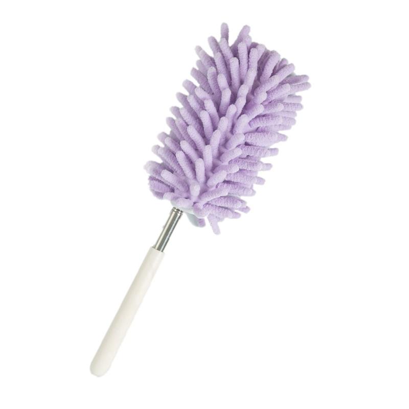 Extendable Duster Made of Soft Chenille for Gentle Cleaning Suitable for Electronics