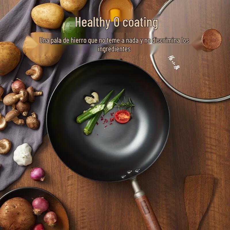 Zhang Xiaoquan 32cm Lightweight Cast Iron Wok