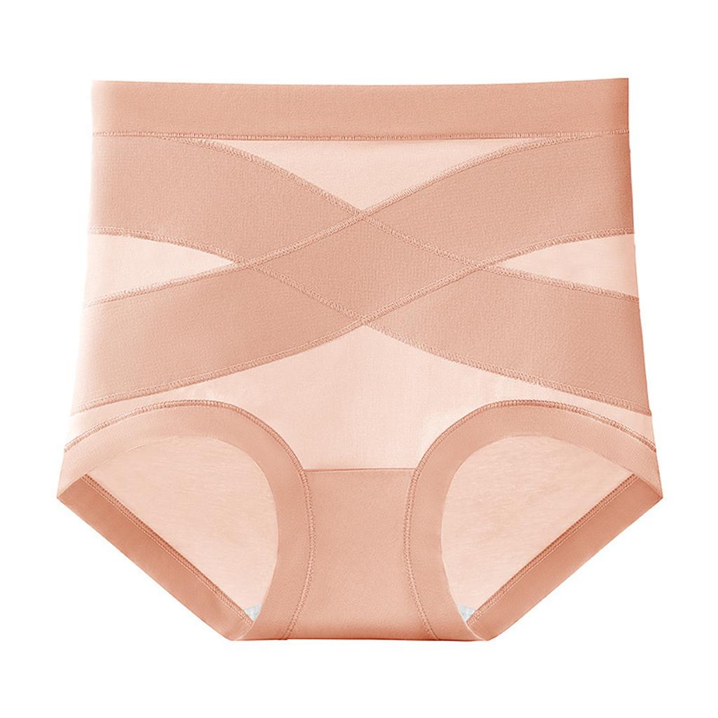 High Waist Shaping Underwear Seamless Breathable Tummy Control Panties Lightweight Comfortable Fit for Daily Wear