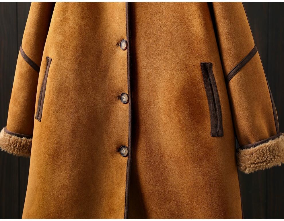 2025 Women's Long Fur-Lined Hooded Winter Jacket - Bestseller Casual Thick Coat
