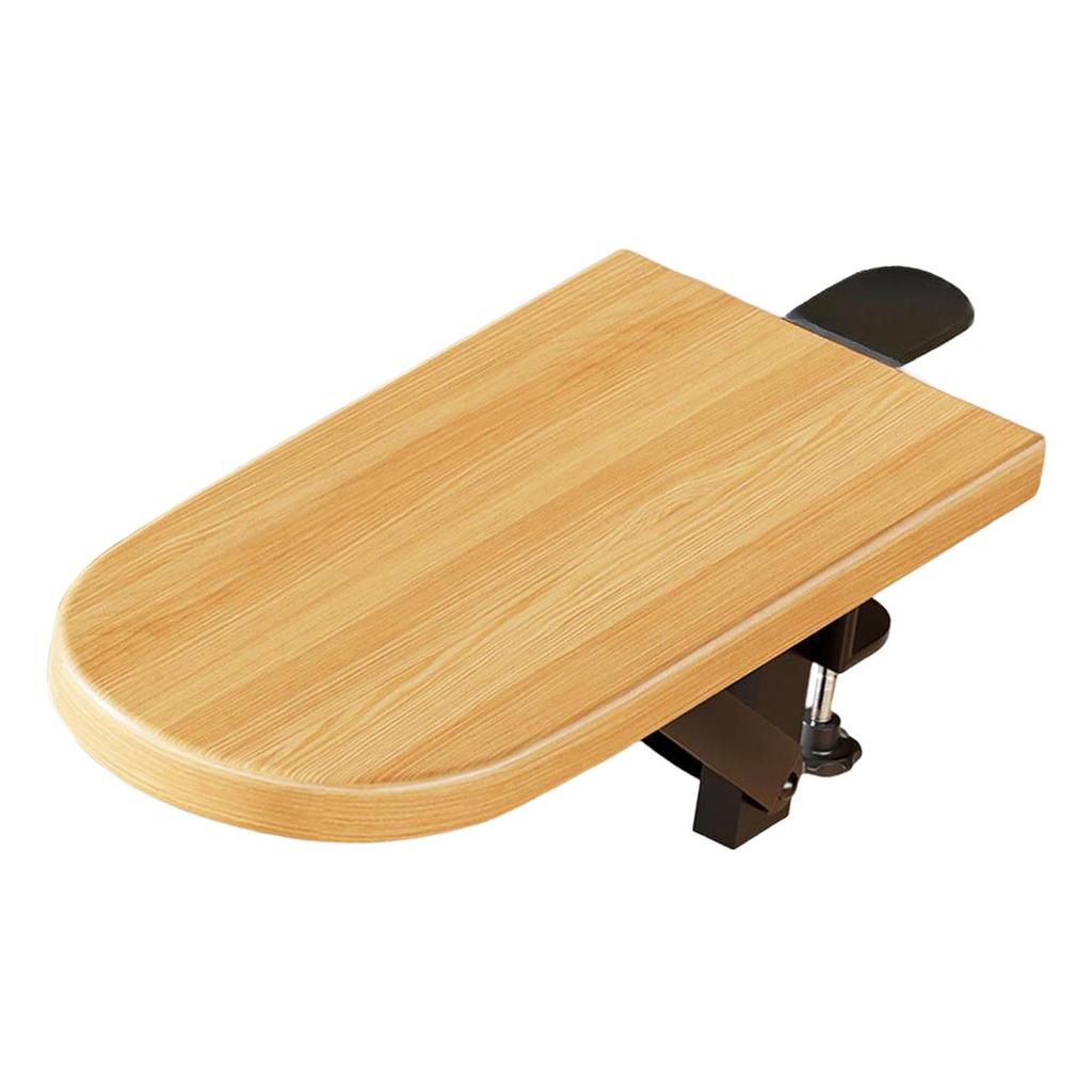 Clamp on Desk Shelf for Workstation with Arm Rest And Organizer