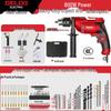 Delixi Multifunctional 220V Hammer & Pistol Electric Drill: Compact, Powerful Handheld Tool for Home Use.