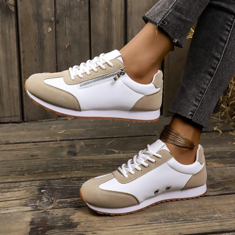 Women Sneakers Lightweight Leather Casual Shoes Forrest Gump Shoes Comfort Sport Running Shoes Lace Up Vulcanized Footwear Tenis