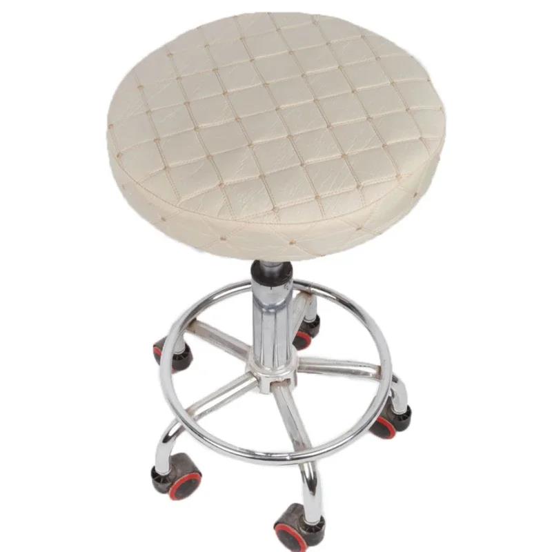 Round Elastic Tool Cover Polyester Dustproof Seat Bar Stool Chair Home Restaurant Furniture Protector