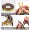 Self Adhesive Weather Stripping Door Seal Strip EPDM Windproof Door Seal Strip Anti Collision 6Meters Weatherstrip for Window