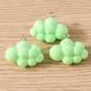 10pcs 26x21mm Cute Colorful Resin Clouds Charms Pendants for Jewelry Making Earrings Necklaces Bracelets DIY Crafts Accessories