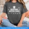 Funny Resting Witch Face Tshirt, Comfort Colors Halloween Shirt for Women, Witchy Humor Tee, Spooky Season Shirt, Sarcastic Halloween Tee